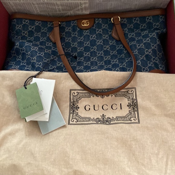 SOLD OUT Ophidia GG medium tote - Picture 12 of 14